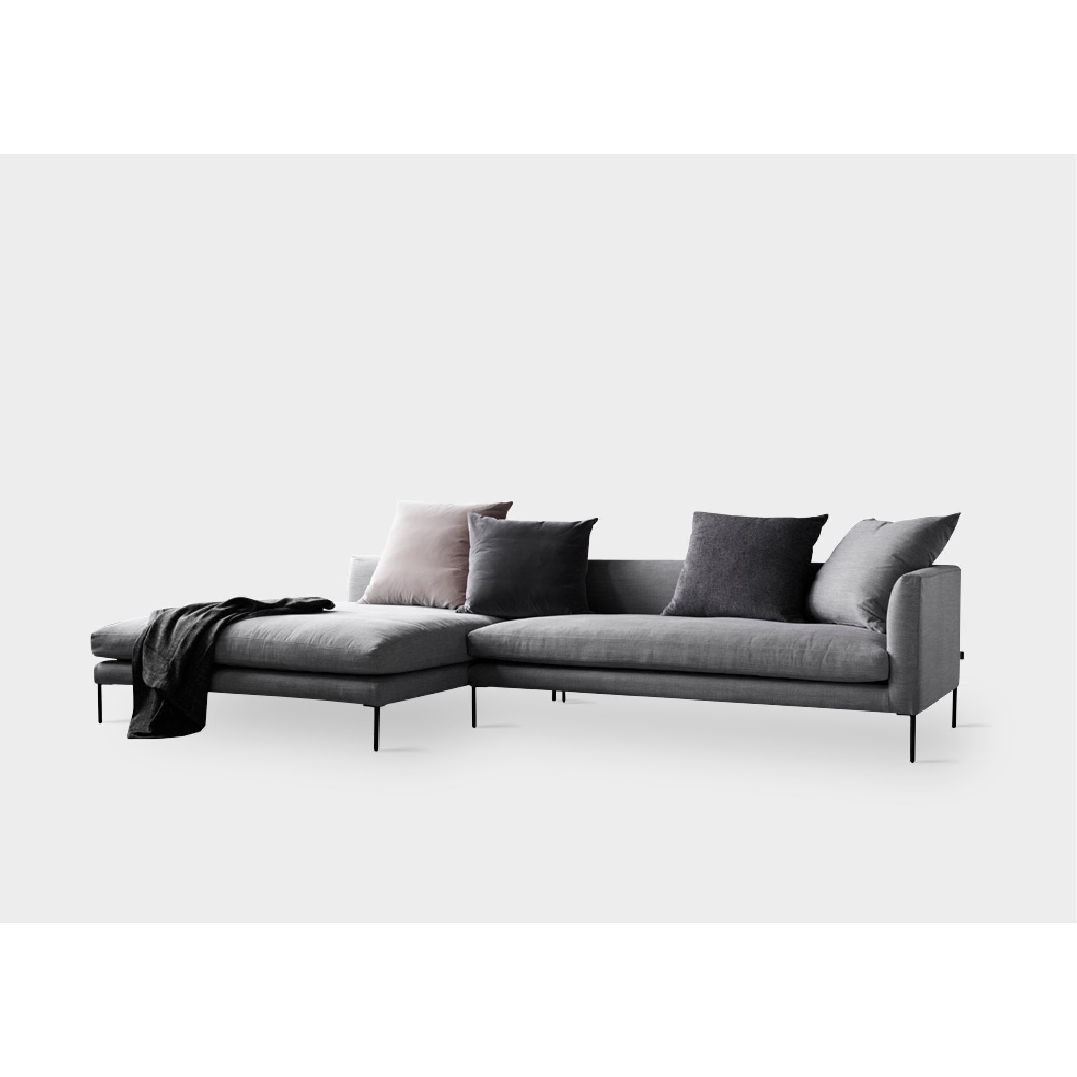 BLADE - 'L' Shape Sofa with Chaise (Left)